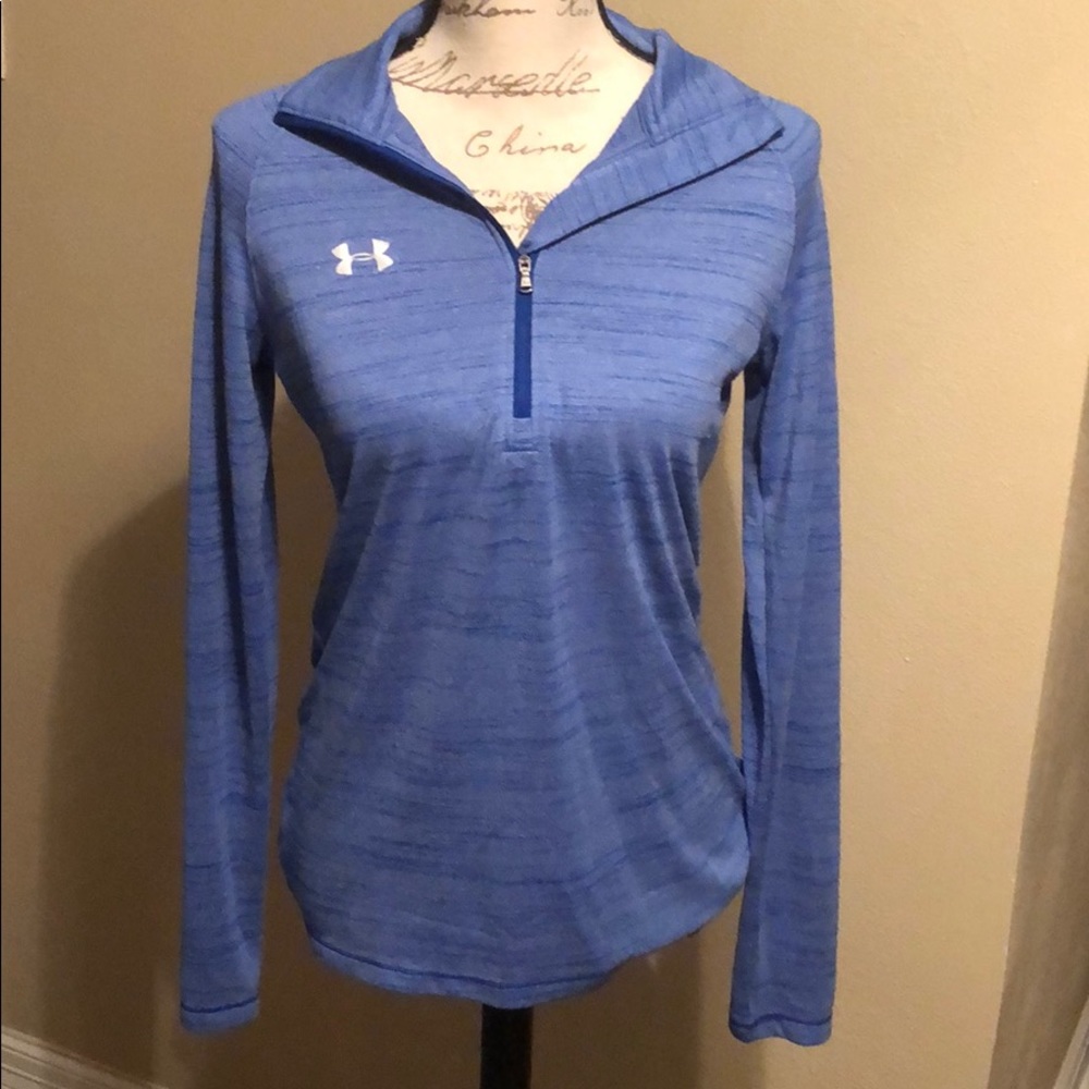 Quarter zip long sleeve top